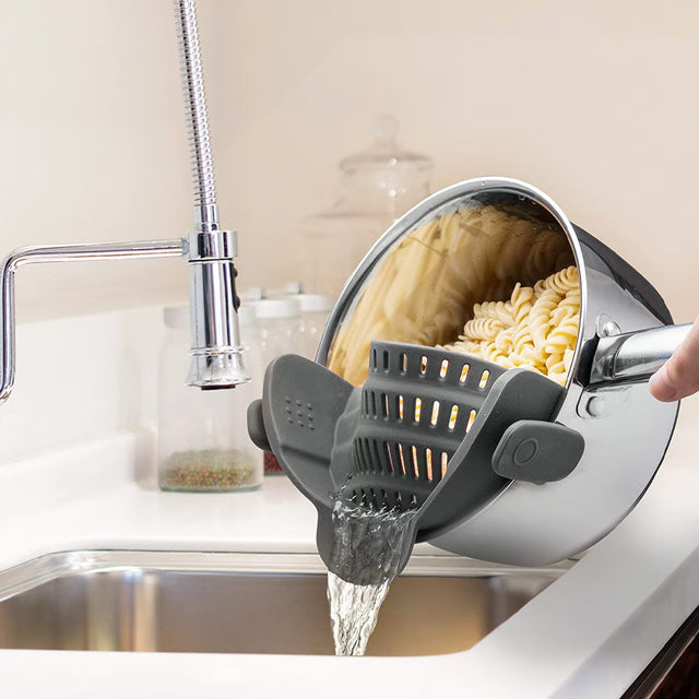 Smart Kitchen Silicone Bowl & Pot Strainer